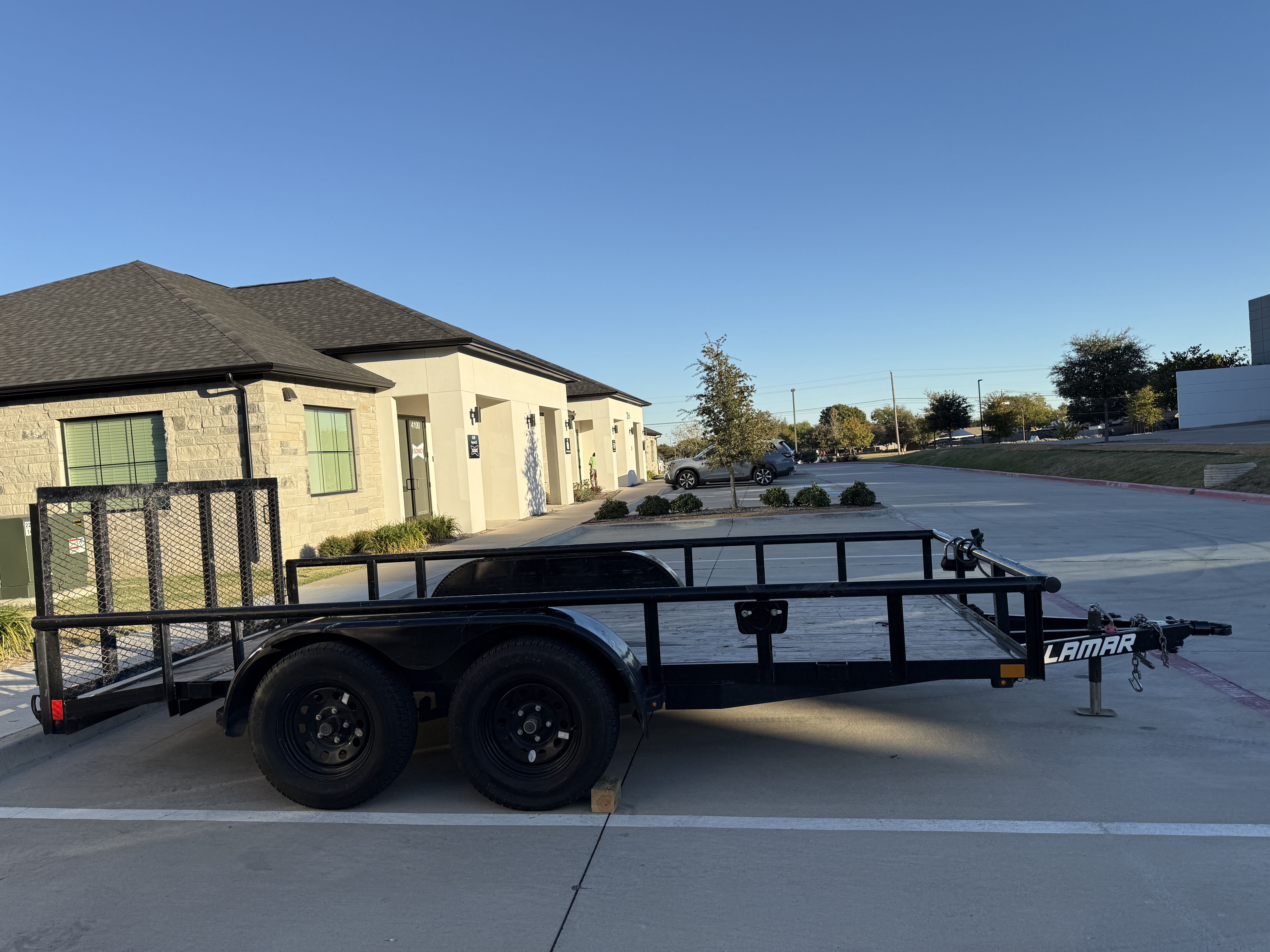 best rent landscape trailer Allen TX