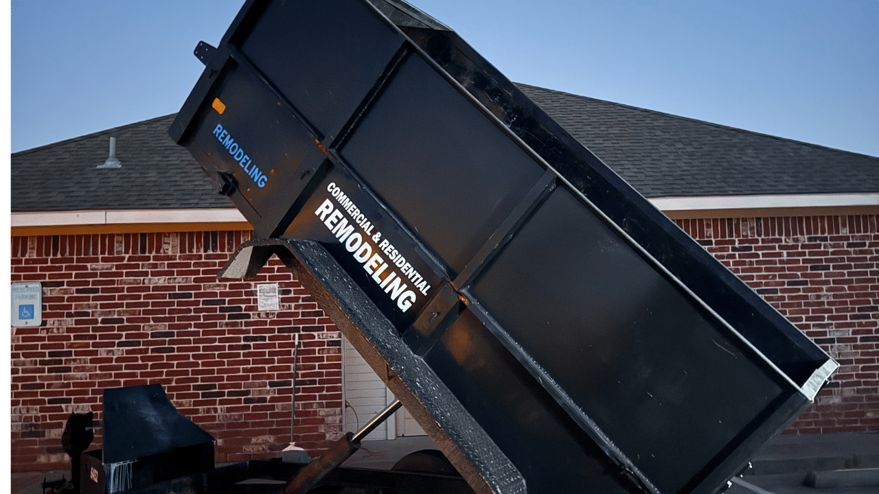 How much does a dump trailer weigh?