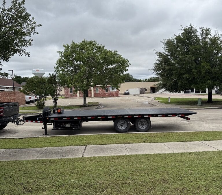 22ft Heavy-Duty Tilt Deck Trailer